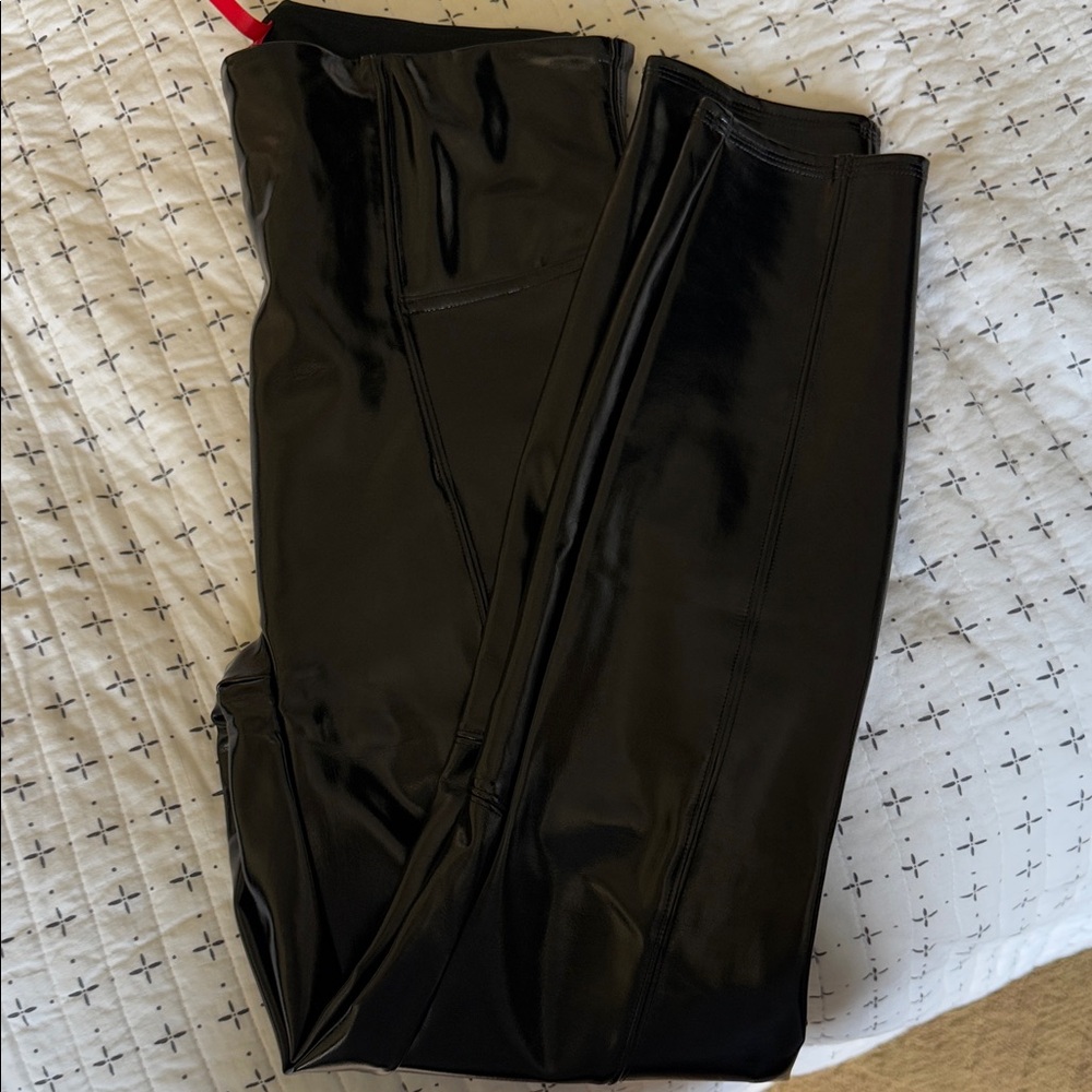 Spanx Patent Leather Leggings